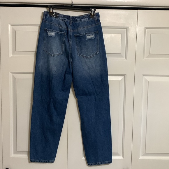 NWT Fashion Nova Beyond Repair Straight Leg Jeans - Picture 11 of 13